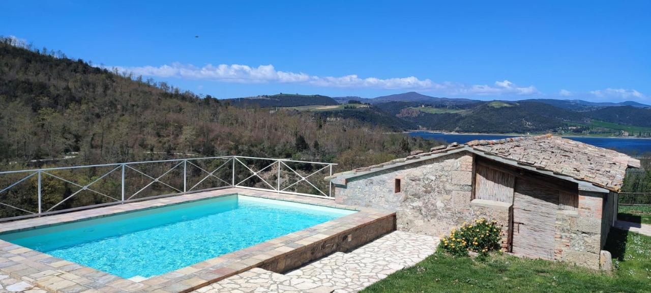 Casale Al Lago Con Piscina E Sauna Corbara  Eksteriør billede